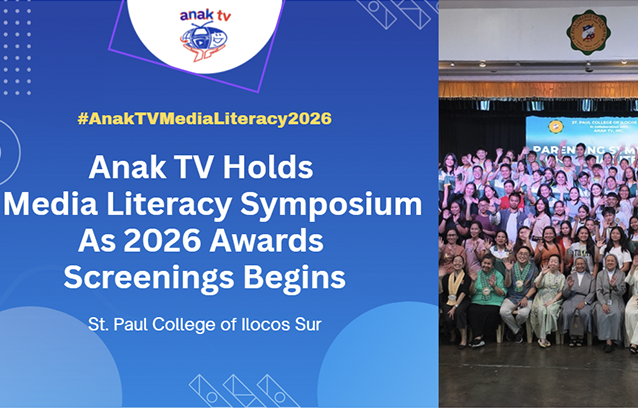 ANAK TV HOLDS MEDIA LITERACY SYMPOSIUM AS 2026 AWARDS SCREENINGS BEGIN